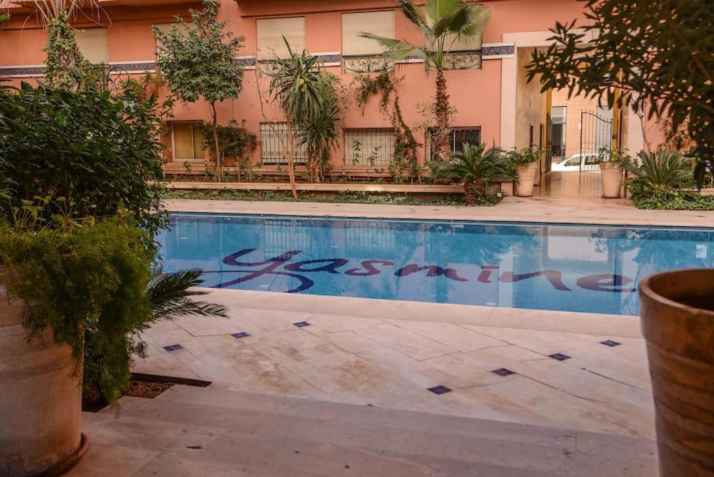 Beautiful, Great Equipped 122 M Holiday Apartment Near Majorelle Garden And Gueliz With Pool Views And A Large Balcony And Terrace Marakéš Exteriér fotografie