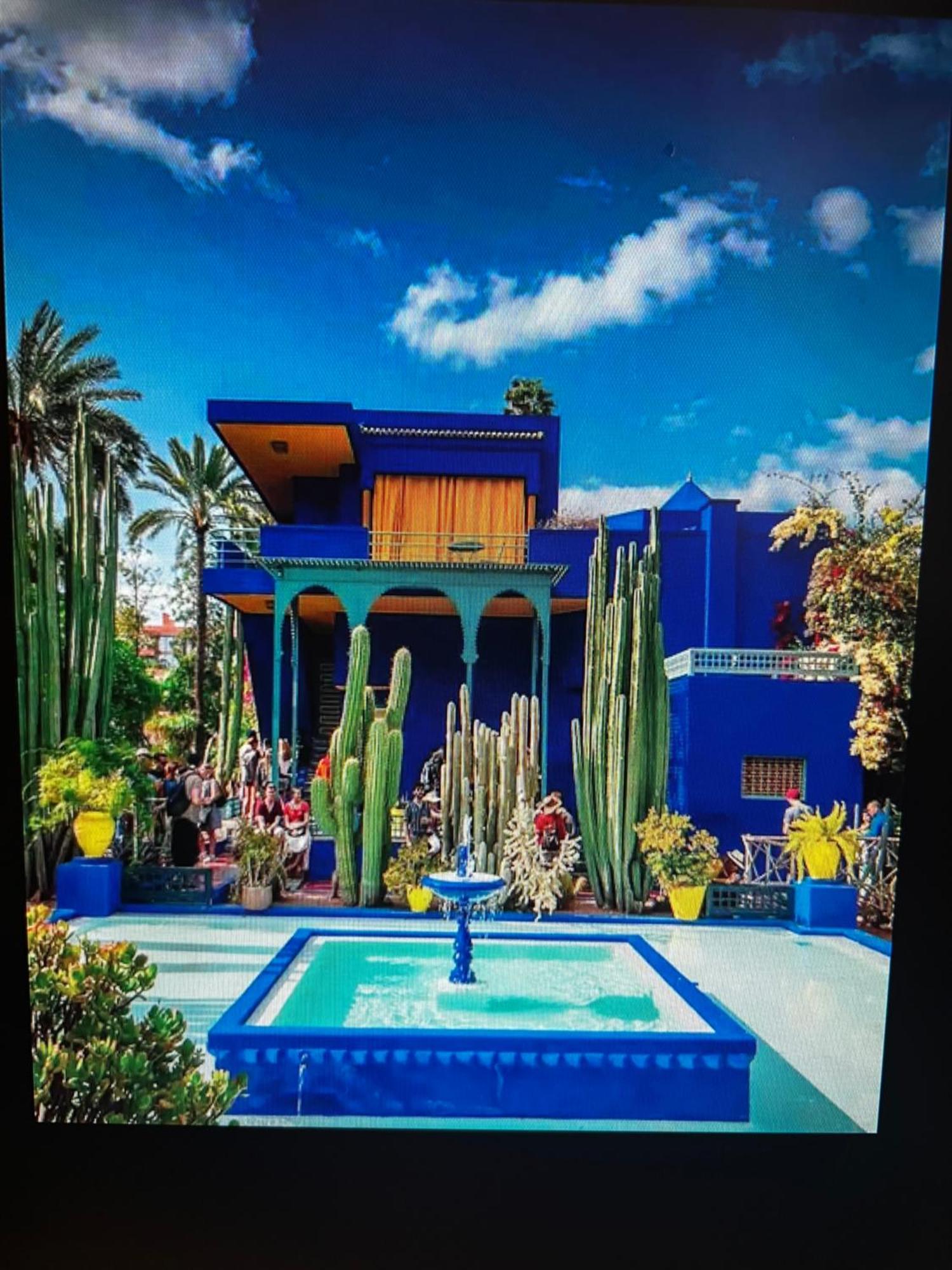 Beautiful, Great Equipped 122 M Holiday Apartment Near Majorelle Garden And Gueliz With Pool Views And A Large Balcony And Terrace Marakéš Exteriér fotografie